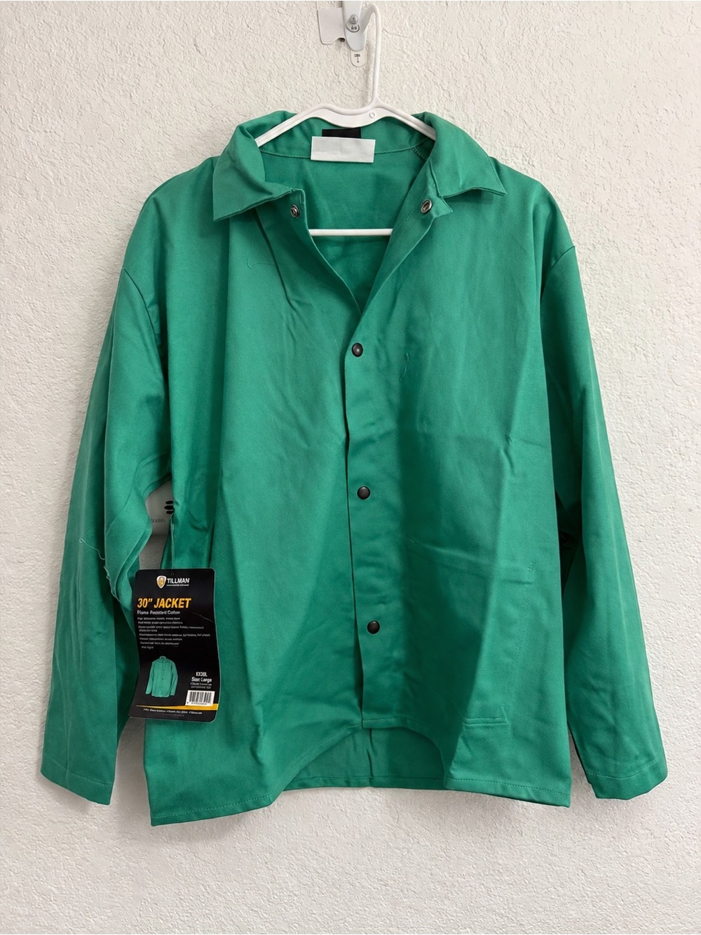 Men's Lightweight Shirt Jacket in Green